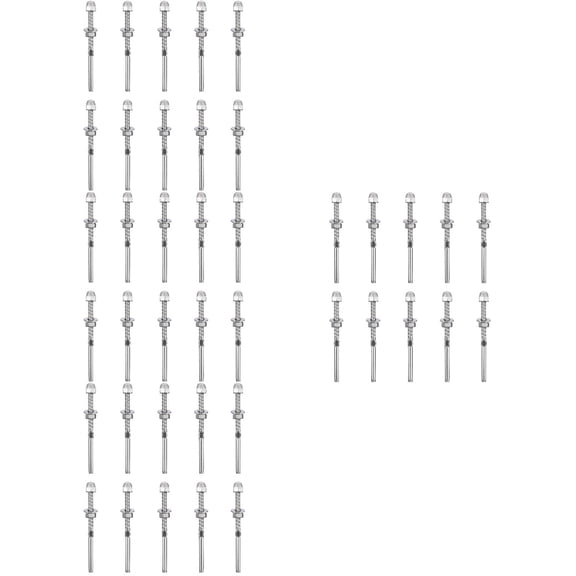 TAILTOSS Stainless Tensioner Cable Railing System Parts Silver Durable Anti-Rust 40Pcs