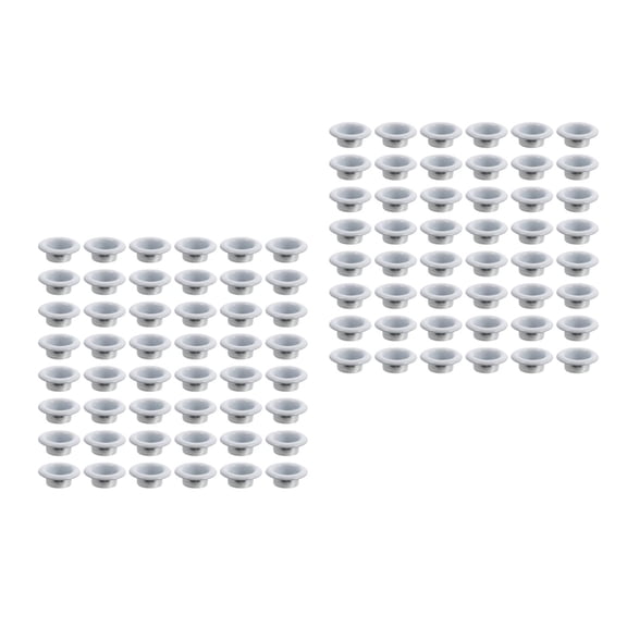 TAILTOSS Sewing Eyelets Ring Grommets for Fabric Projects White Iron 400Pcs