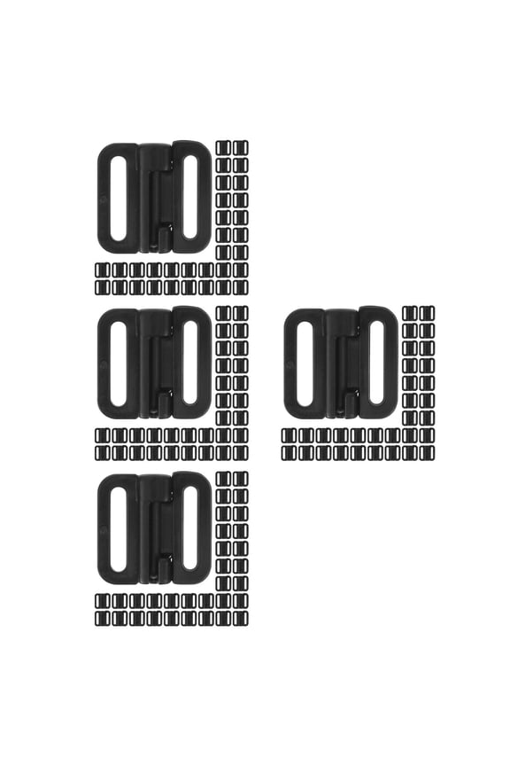 400 Sets Women Bra Front Clasps Plastic Buckles Front Closure Clasp Bra Front Closing Clasp Bra Accessories Replacement Part