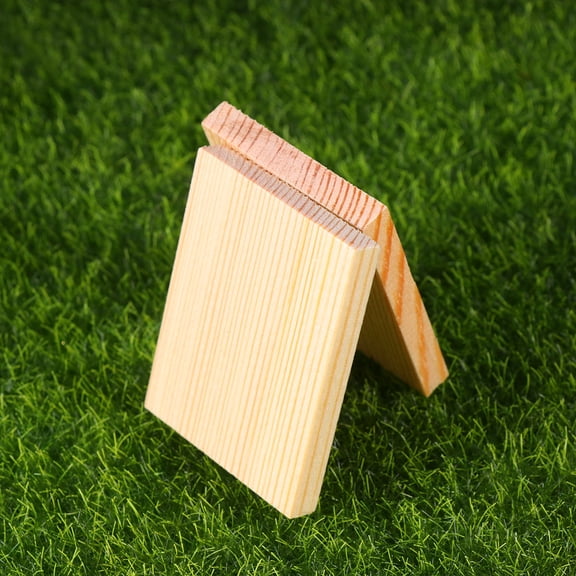 FRCOLOR 40Pcs Khaki Photography Wood Boards Lightweight Unique Pattern Backdrop Props