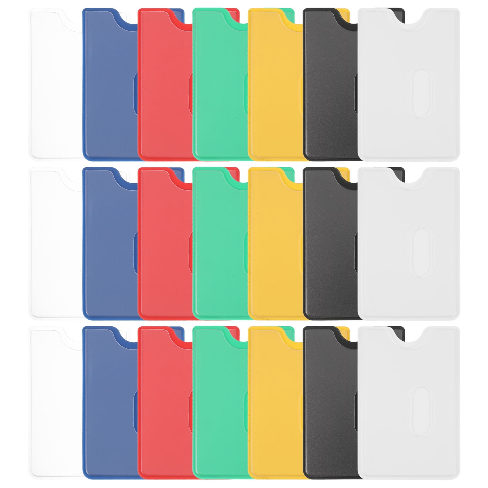 FRCOLOR 42pcs Id Badge Protector Card Covers For Debit Cards Card ...