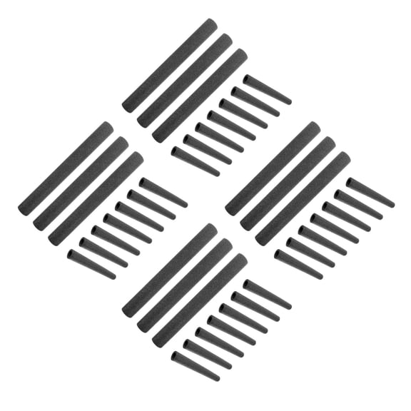 WASHWEPE Pipe Insulation Foam Tube Preventing Heat Loss for Outdoor Use 48 Pcs 15.72X1.77X1.77in