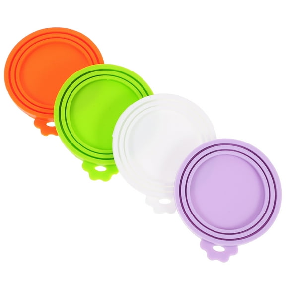 FRCOLOR 4PCS Can Sealing Caps Convenient Food Can Lids Beverage Can Lids Soda Beverage Can Caps