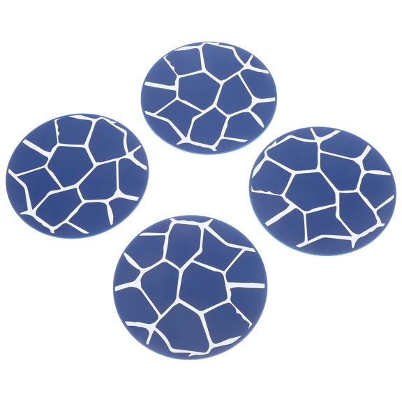 FRCOLOR 4Pcs Anti-Slip Tea Cup Pads Protective Cup Mats Pads Anti-Skid Bottle Mats