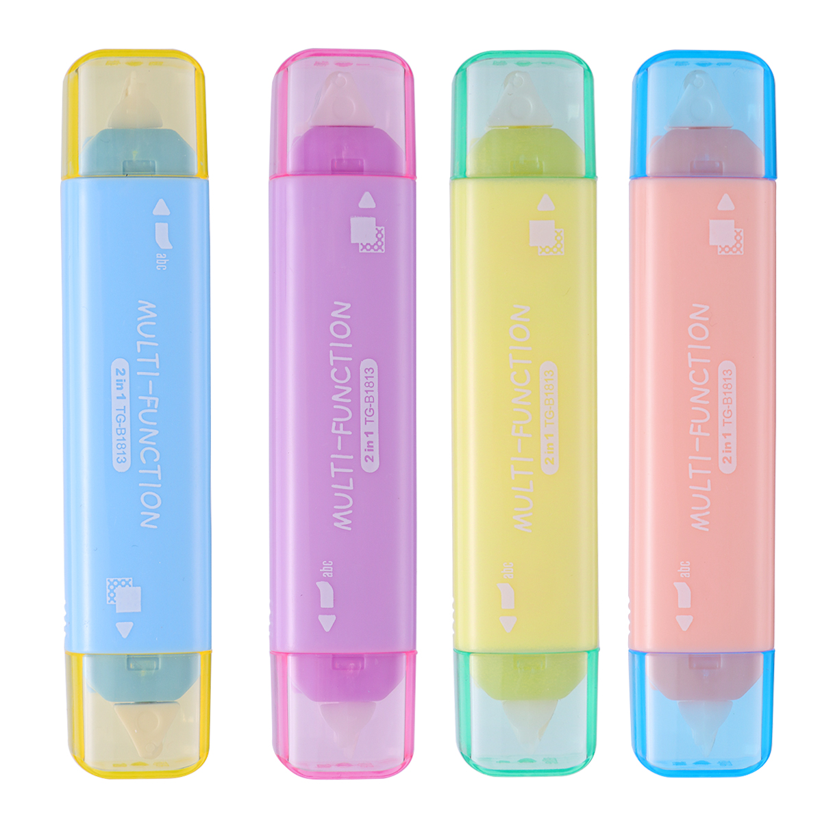 FRCOLOR 4pcs Adhesive Tape Double Sided Dispenser Permanent Adhesive