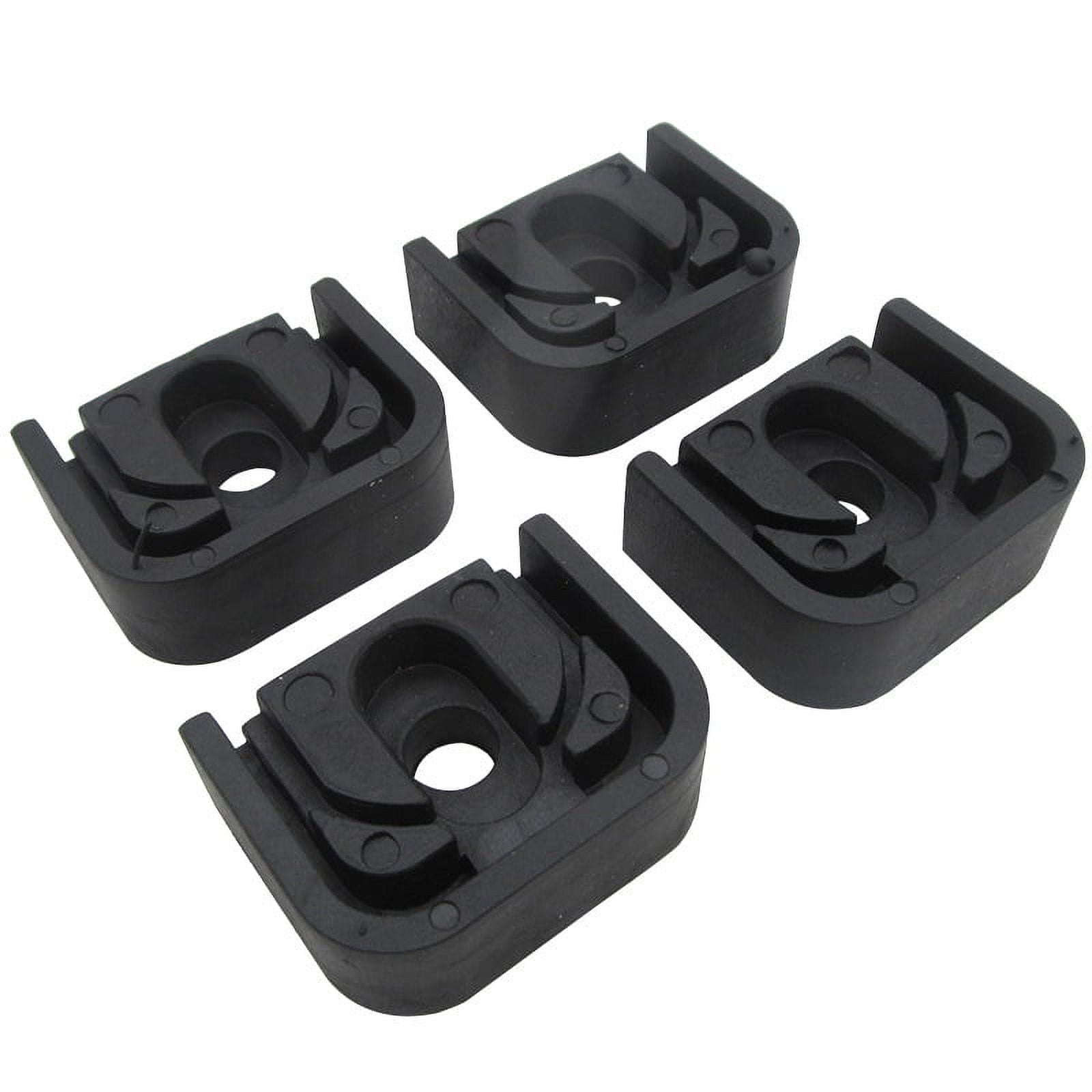 FRCOLOR 4pcs Antivibration Rubber Pads for Air Conditioner Mounting