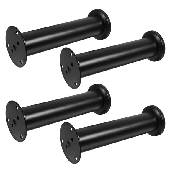 FRCOLOR 4pcs Bed Center Support Legs Bed Replacement Risers Adjustable Furniture Feet Bed Frame Legs