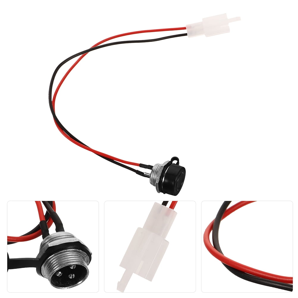 FRCOLOR 4pcs Electric Scooter Charging Port Pocket Mod Bike Ebike Motorcycle USB Outlet Electric Bike Parts E Scooter Parts Electric Motorcycle