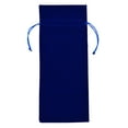 thumbnail image 1 of FRCOLOR 4pcs Flannelette Wine Bags Drawstring Bottle Cover Wine Packaging Pouch Party Supplies (Blue), 1 of 8