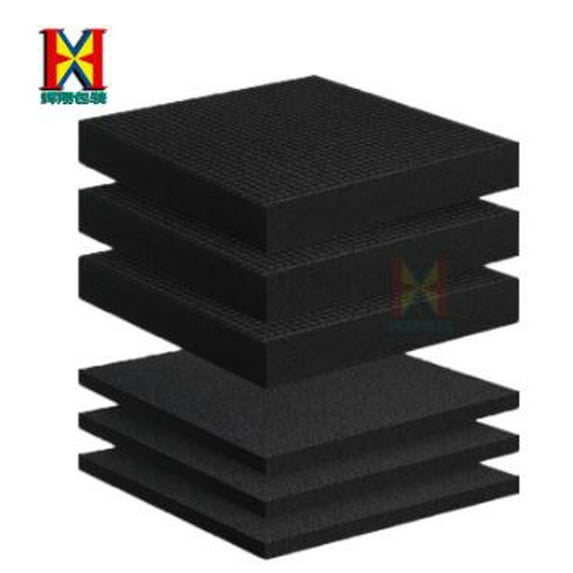 FRCOLOR 4pcs Foam Inserts Liner for Packaging Tool Box Jewelry Box and More for Space Saving for Small Business Packaging Shipping