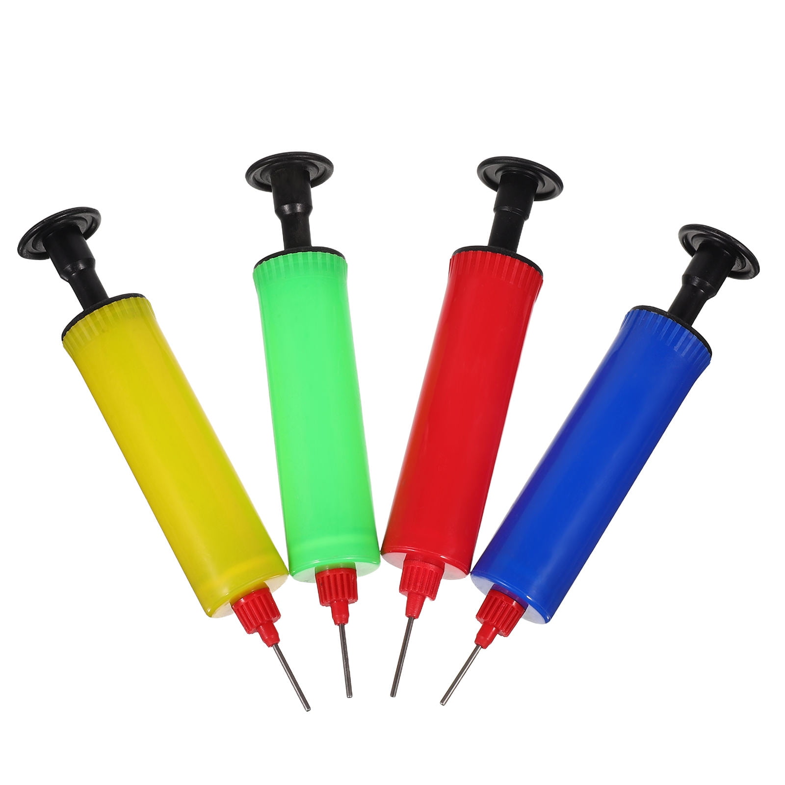 FRCOLOR 4pcs Mini Hand Pump For Sports Balls Portable Air Pump For Basketball Soccer Volleyball Lightweight For Travel Outdoor Sports