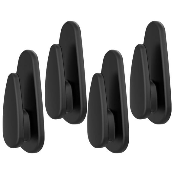 FRCOLOR 4pcs Mini Hooks For Car Car Key Holder Hooks Multifunctional Auto Hangers Dashboard Hook Small Storage Stick For Key Usb Cable Earphone Purse