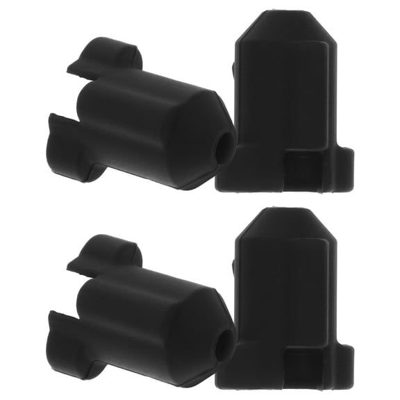 CIMAXIC Black Silicone Printer Heating Block Sleeves, 3D Printer Accessories, 4Pcs