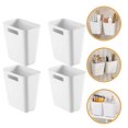 thumbnail image 1 of FRCOLOR 4pcs Remote Control Box Wall Mount Universal Organizer Box Bedside Storage Container for Home Office, 1 of 8