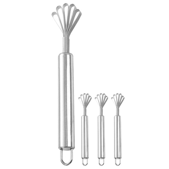 KAKOWELY Coconut Tool 4pcs Stainless Extraction Kitchen Tool for Chefs