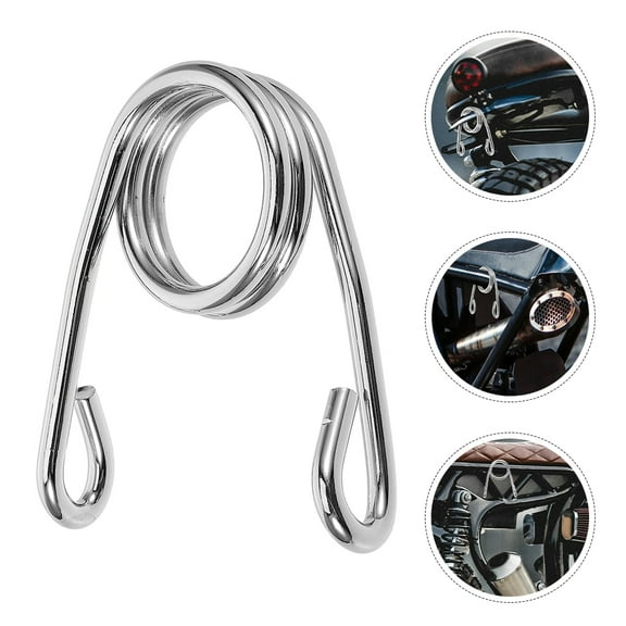 FRCOLOR 4pcs Universal V Shape Motorcycle Seat Springs for Enhancing Riding Comfort ReplacementSolo Seat Springs