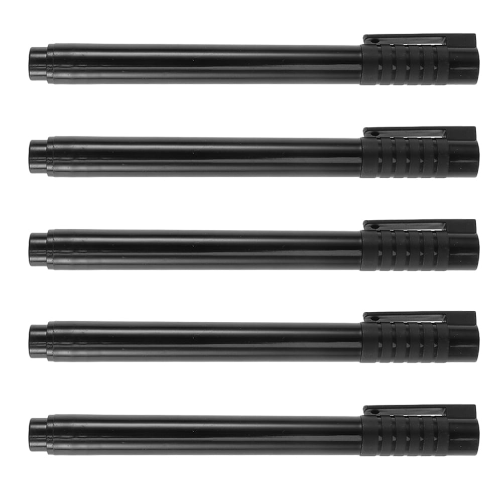 FRCOLOR 5 PCS Sign Indicator Money Detector Pen 13.50X1.30X1.00CM Black