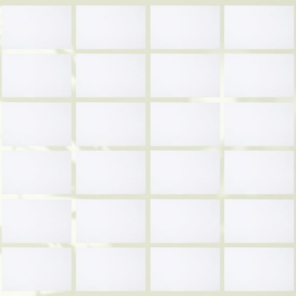 FRCOLOR 5 Packages Blank Release Paper Anti-paste Paper 21x14.5cm White