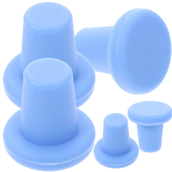 FRCOLOR  5 Pcs Corks Silicone Bottle Stopper Set Wine Decoration