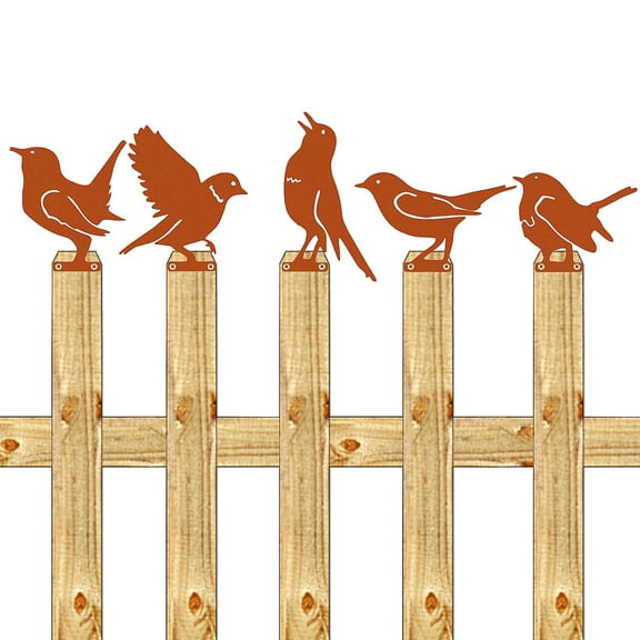FRCOLOR  5 Pcs Deterrents Bird Feeders Squirrel Proof Rusty Work