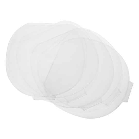 FRCOLOR 5 Pcs Fan Table Tennis Racket Protective Film 33.50X16.50X0.10CM Transparent