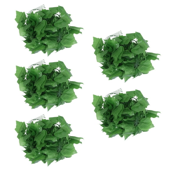 FRCOLOR 5 Pcs Grape Leaf Vine Fake Plant Decor Artificial Vines Green