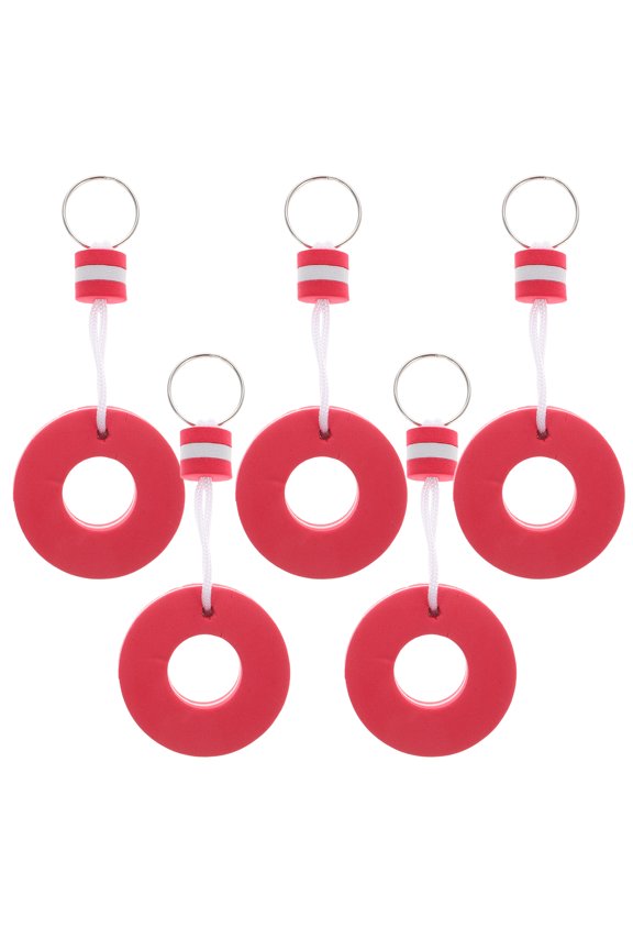 5 Pcs Sailing Keychain Waterproof Phone Pouch Float