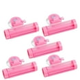 thumbnail image 1 of FRCOLOR  5 Pcs Tube Rolling Squeezer Durable Toothpaste Chic Dispenser, 1 of 8