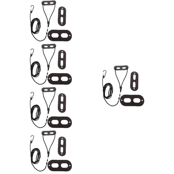 FRCOLOR 5 Sets  Adjustable Reptile Lizard Harness Leash Small Pet Walking Leash Reptile Traction Rope