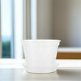 thumbnail image 1 of FRCOLOR Clear Nursery Pots for Plants Round Plastic 5 Sets, 1 of 7