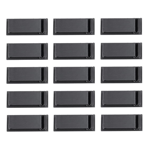 FRCOLOR  50 PCS Electrical Thread Holder Wire Clips Automotive Black