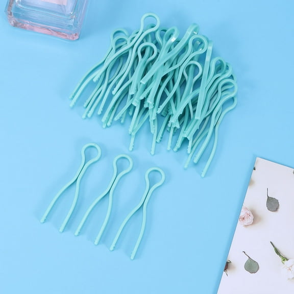 FRCOLOR  50 Pcs Bobbins for Sewing Machine Clips Thread Holder Organizer