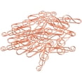 thumbnail image 1 of FRCOLOR  50 Pcs Clips Guitar Shaped Paper Musical Note Bookmark Office Work, 1 of 8