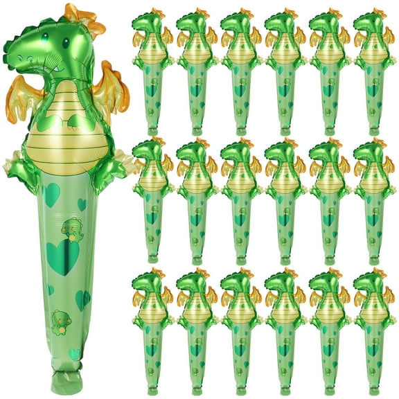 FRCOLOR 50 Pcs Dinosaur Party Balloons Arch Clips Water Sticks Toy Child