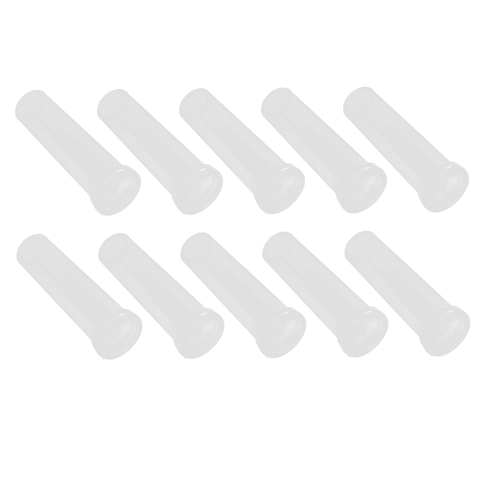 LABSERRON 50Pcs White Flower Plastic Nutrient Tubes for Florist Use Flower Fresh Keeping Water Tubes