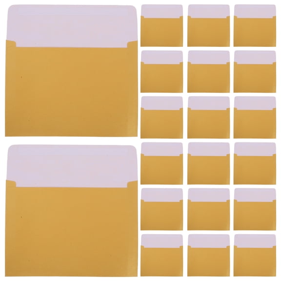 FRCOLOR  50 Pcs Pearlescent Paper Greeting Card Envelope Office