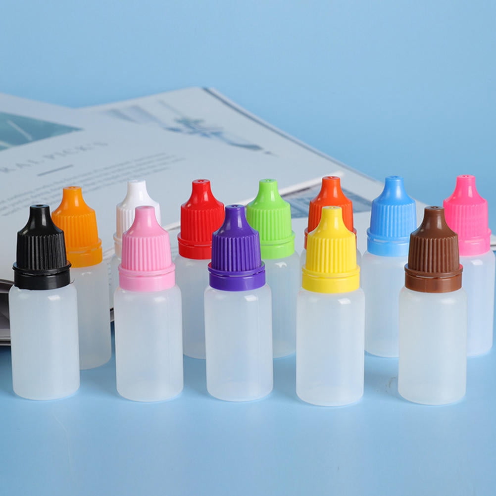LABSERRON Eye-Drops Bottle Pe Assorted Color Adults 50Set 2.4x0.8in ...