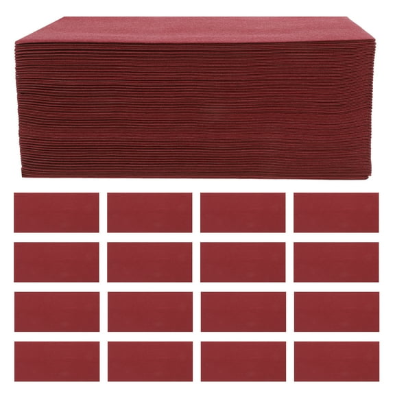 FRCOLOR 50 Sheets Disposable Napkins Guest Disposable Paper Dinner Napkins Hand Towels Paper Hand Napkins for Kitchen Bathroom Party Wedding Dinners