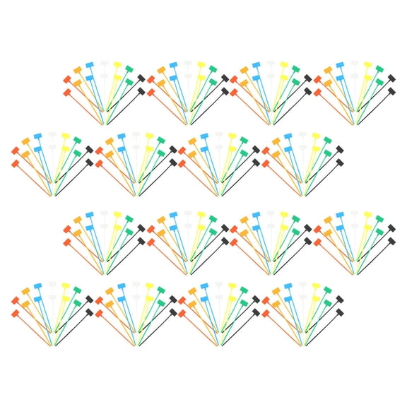 TAILTOSS Small Nylon Cable Ties Assorted Color For Pipe Binding 500Pcs