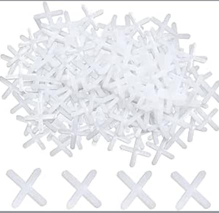 FRCOLOR 500pcs Tile Leveling System Clips Spacers Adjustable Height ...