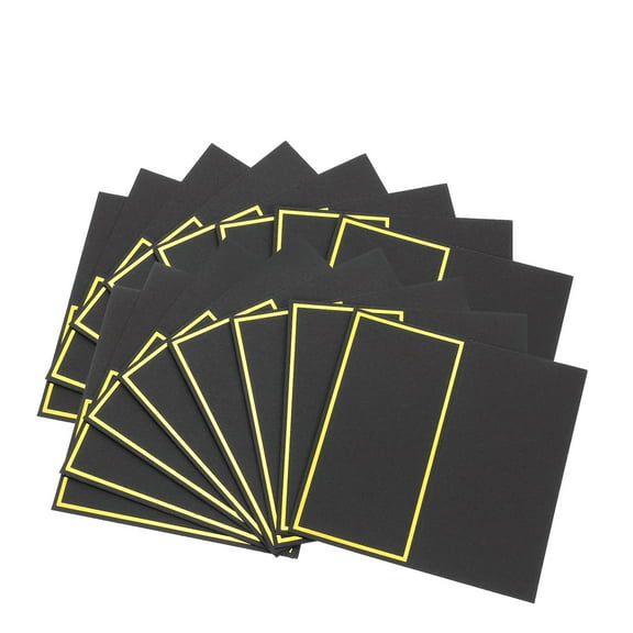 WRISTBIQUE Reserved Cards For Banquet Table Place Name Cards Iridescent Paper 50Set