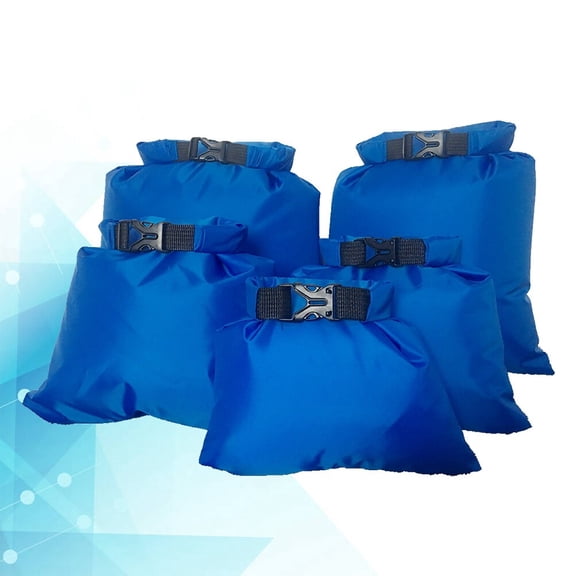 FRCOLOR 5Pcs Pressure Gluing Process Dry Bag for Camping and Paddle Boarding