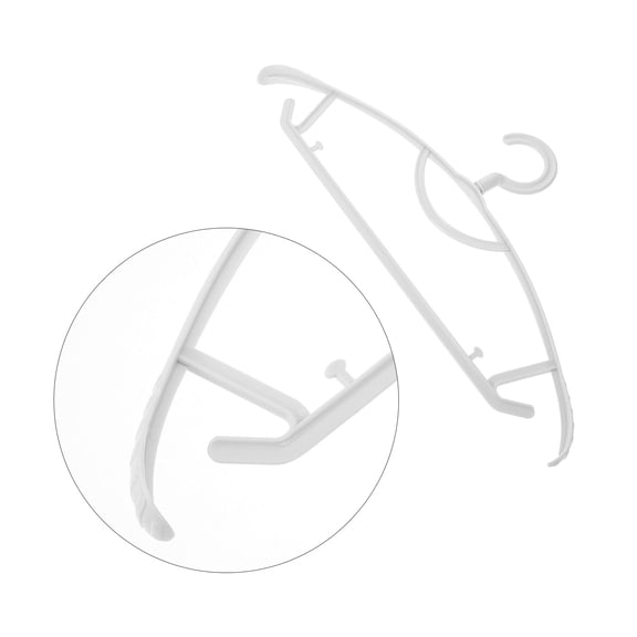 FRCOLOR 5Pcs Traceless Suit Hangers Clothing Storage Hangers Widened Clothes Hangers