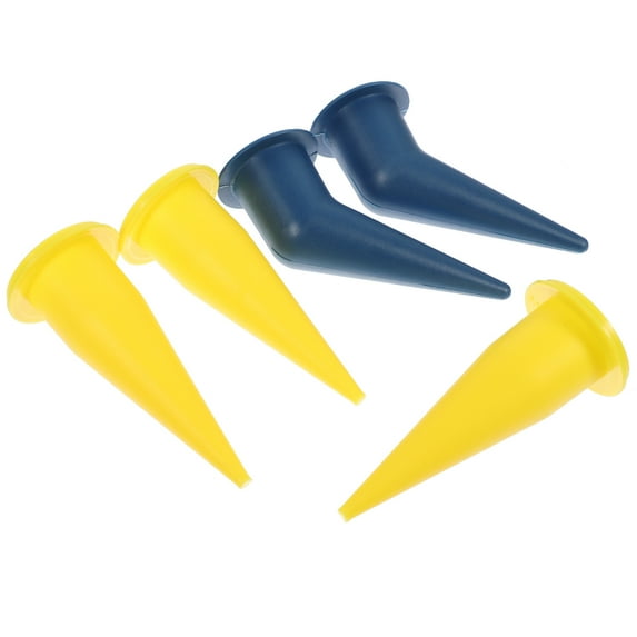 FRCOLOR 5pcs Caulking Nozzles Professional Caulk Nozzle Tips Replacement Caulk Applicator Tools