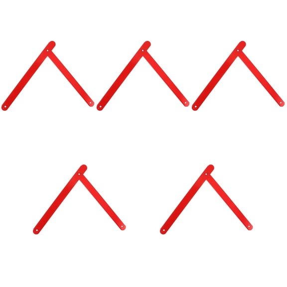 FRCOLOR 5pcs Folding Ladder Hinge Attic Ladder Hasp Hinge Folding Step Ladder Part Step Ladder Metal Hinge