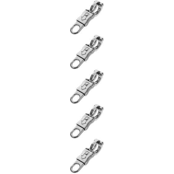 TAILTOSS 5-Pack Zinc Alloy Panic Riding Accessories for Bag Decoration and Outdoor Use