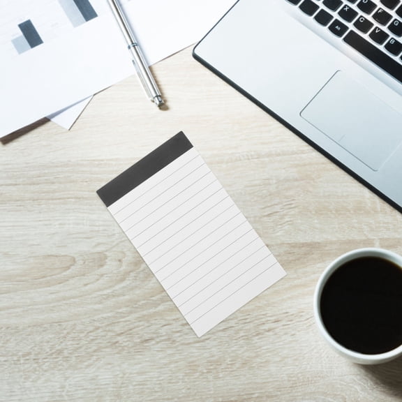 FRCOLOR 5pcs Note Pads College Ruled Perforated Memo Pad Lined Writing Pads Memo Refills Notepads For Home Office Work Study Daily Note Taking