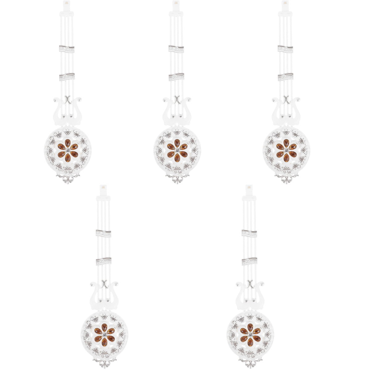 FRCOLOR 5pcs Pendulum for Wall Clock Metal Pendulum Clock Movement Pendulum Clock Supply