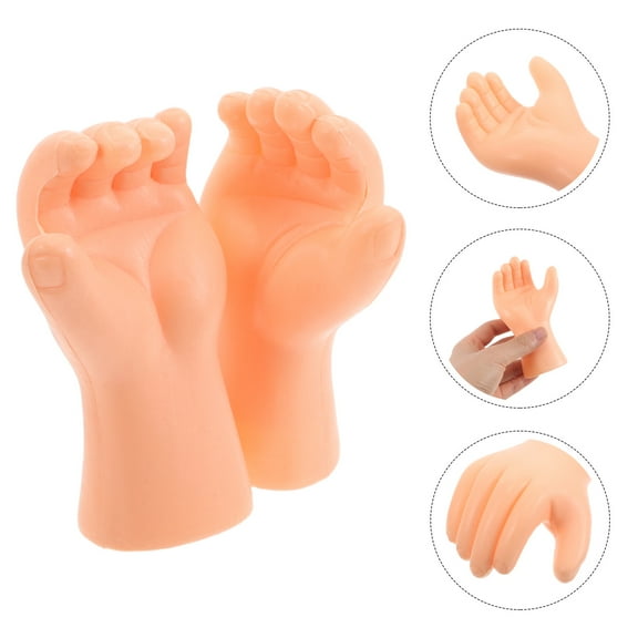 FRCOLOR 6 Pairs Realistic Doll Hand Replacements Doll Making Supplies Realistic Plastic Hand Model Simulation Accessories Diy Doll Crafting Supplies