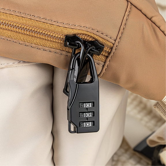 FRCOLOR  6 Pcs Backpack Combination Lock Suitcase Number Padlock Travel
